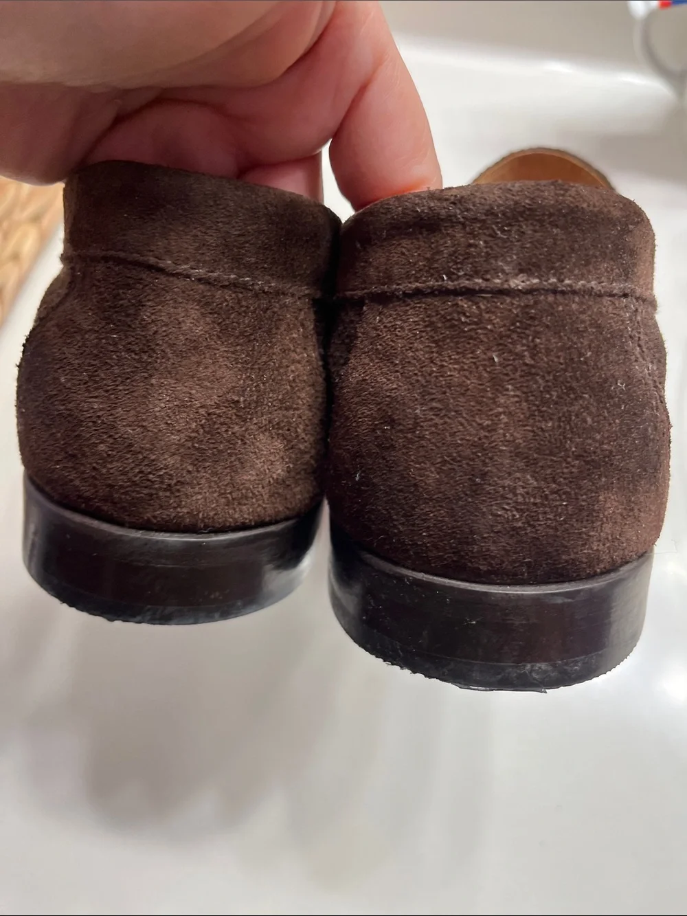 Flag Ltd leather loafers